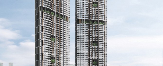 Avenue South Residence is a new project launch along Silat Avenue by UOL Group. It consists of 2 56-storey towers with 1074 residential units.