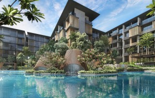 Parc Komo is a freehold condominium by CEL development. It is built on the site of the former Changi Gardens and is close to the upcoming Loyang MRT Station