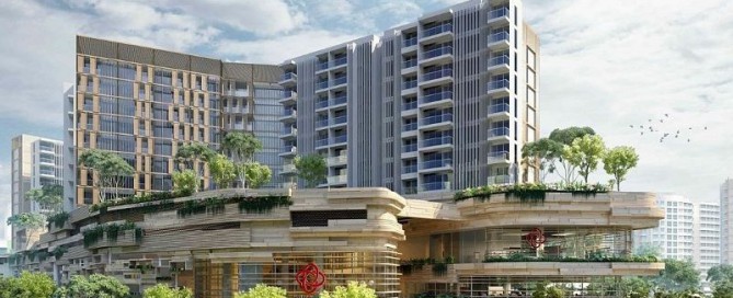 Sengkang Grand Residences is an integrated development with Sengkang Grand Mall. It is developed by CapitaLand and City Developments Limited.