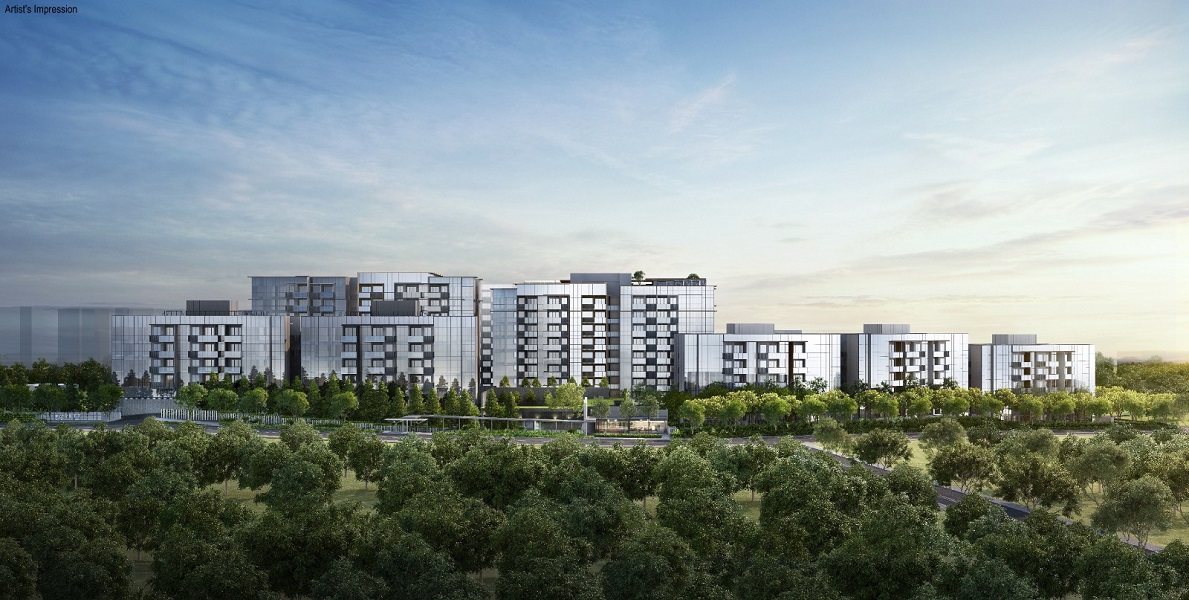 Forett at Bukit Timah is a freehold development located along Toh Tuck Road. It is developed by Qingjian Realty and is built on the site of the former Goodluck Garden.