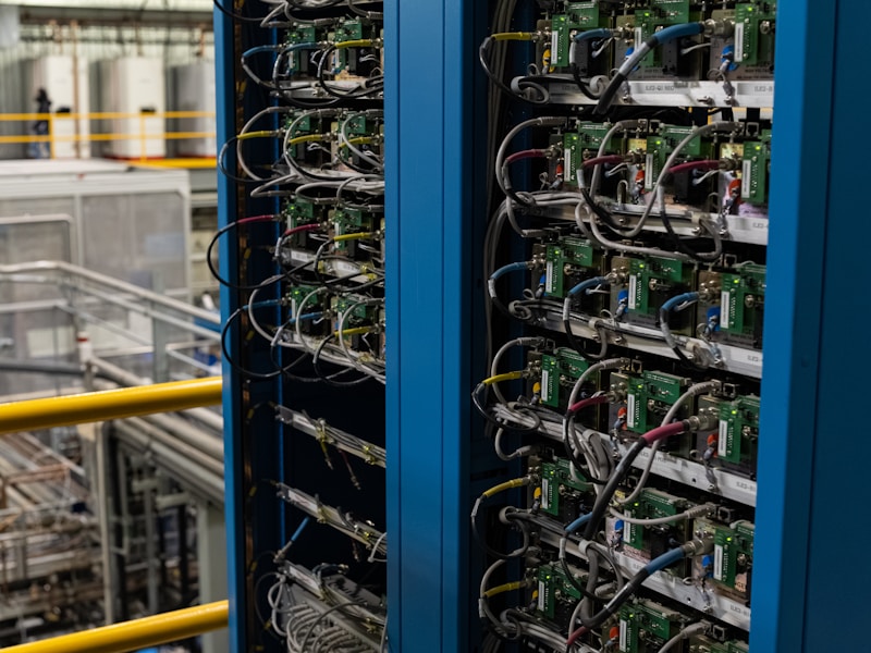 Computer infrastructure used to illustrate the enormous capital required for artificial intelligence